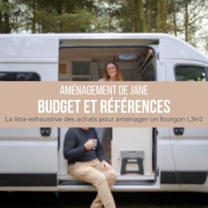 Aménagement de Jane : Budget & Références